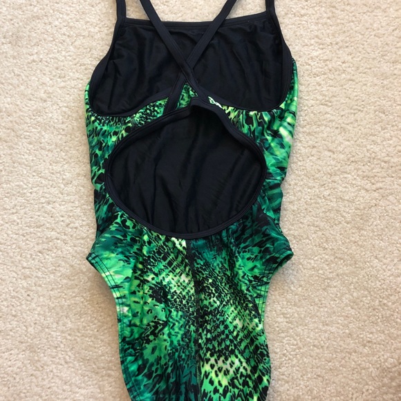 green speedo one piece - Picture 3 of 4